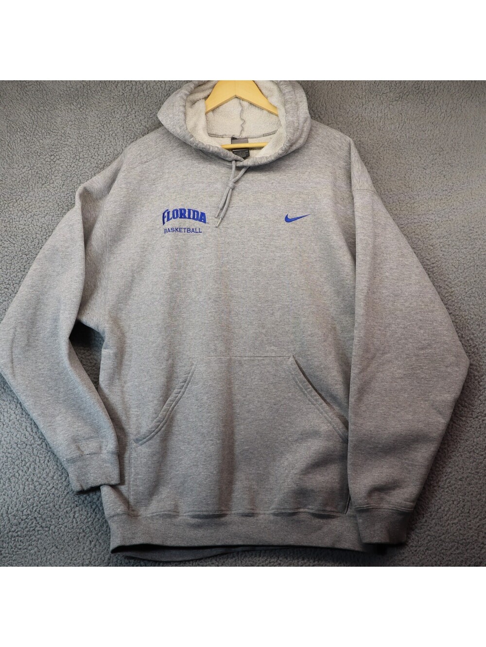 Nike Team Florida Gators Grey Hoodie XL Retro Y2K UF